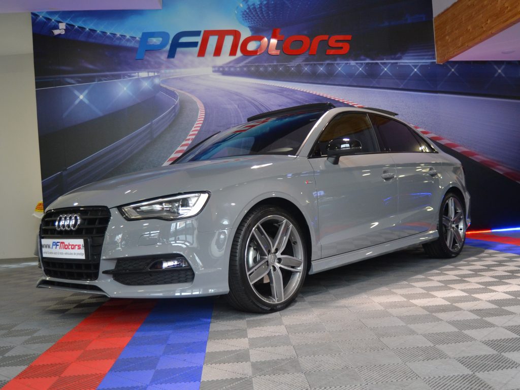 Audi A3 Berline SLine 2.0 TDI 150 TO GPS Gris NARDO Pf Motors