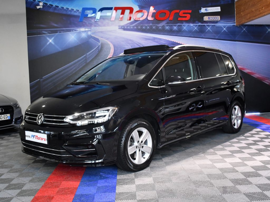 Volkswagen Touran RLine Carat 2.0 TDI 190 DSG 7 places GPS Pro ACC TO Caméra Hayon App connect