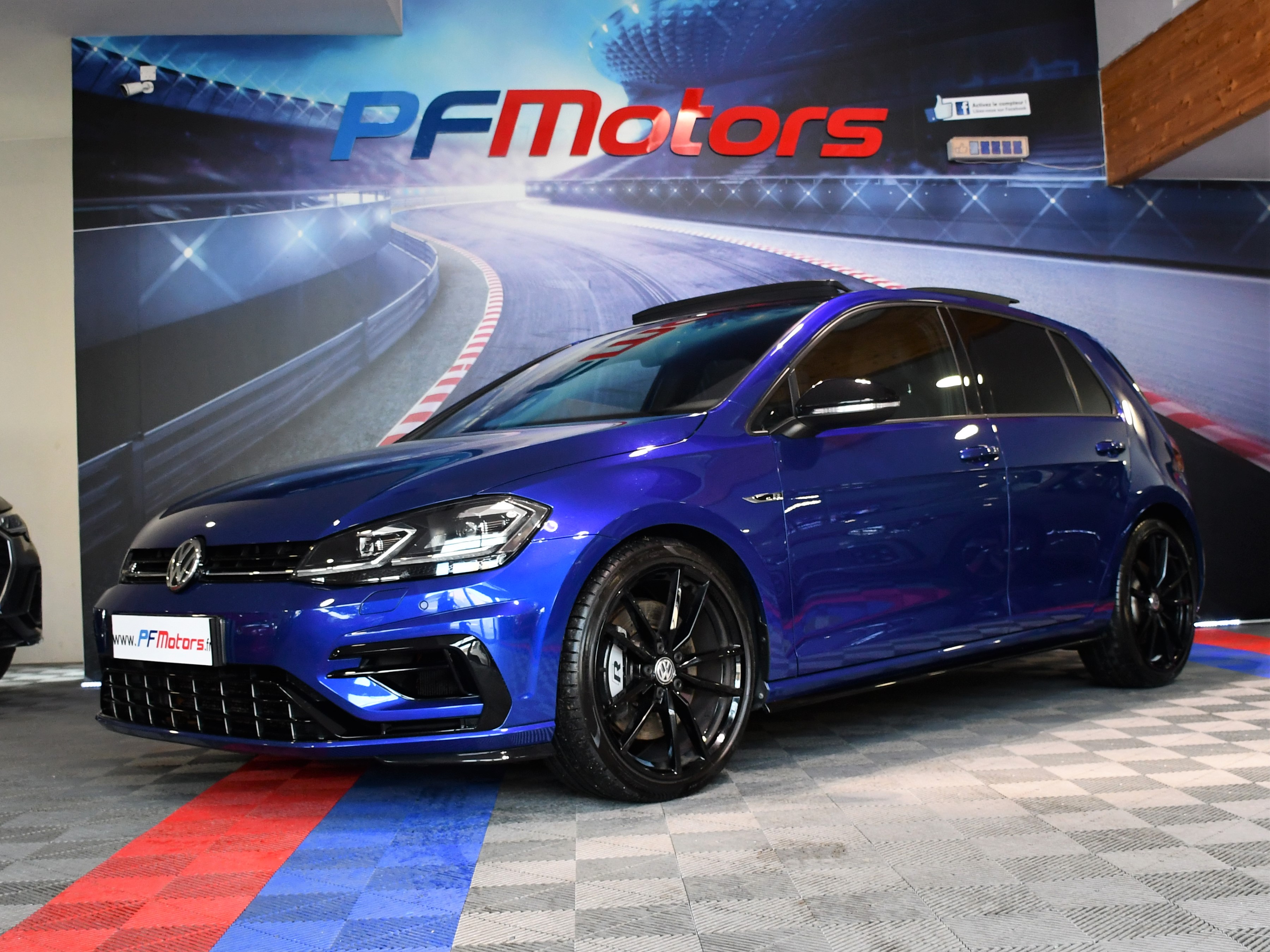 Normaal gesproken Teleurstelling Afdeling Volkswagen Golf 7 R Facelift 2.0 TSI 310 DSG 4Motion GPS TO Ligne Akrapovic  Front Virtual Keyless JA 19 - Pf Motors