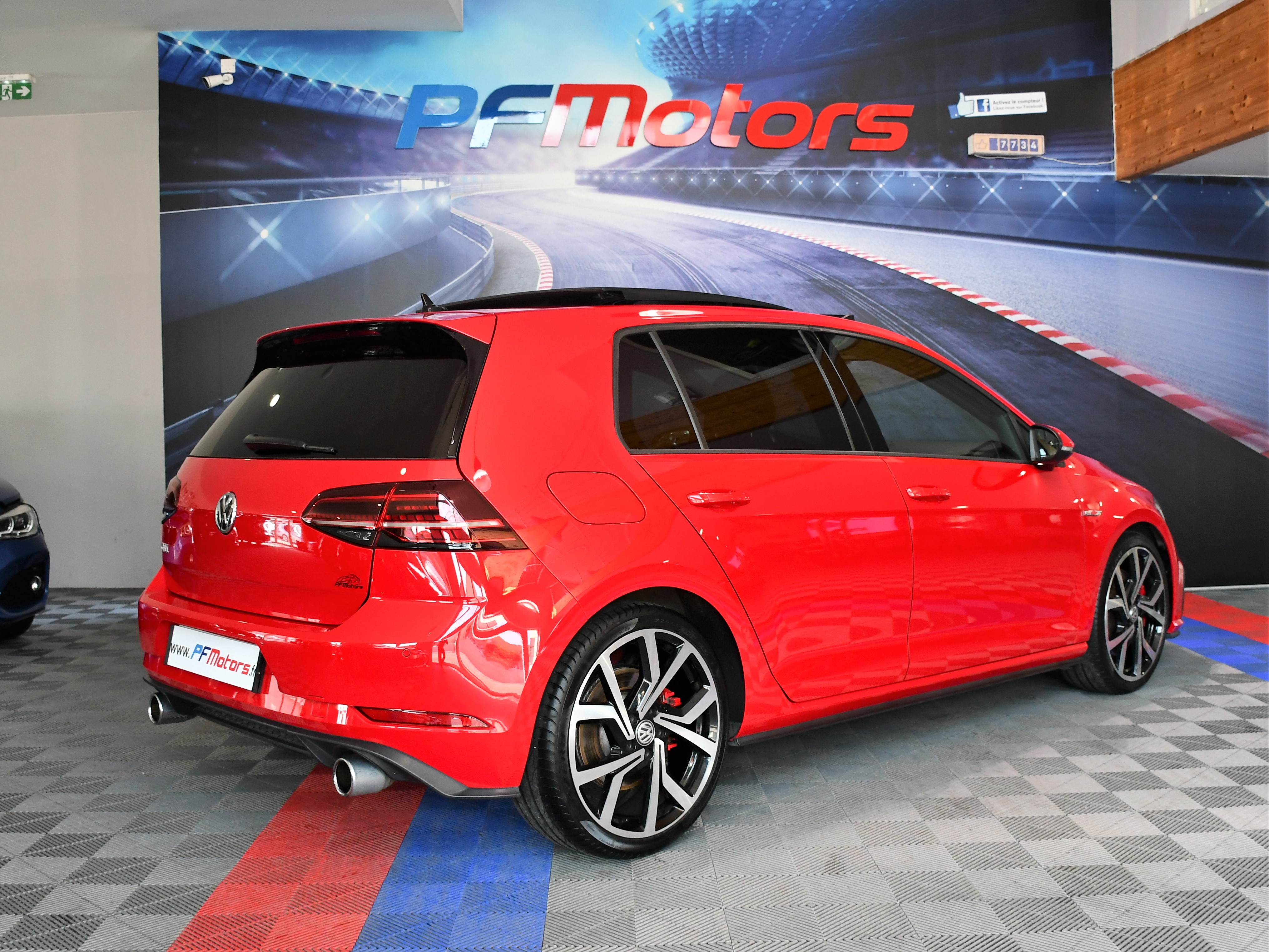 Volkswagen Golf 7 GTI Performance Facelift 2.0 TSI 245 DSG 7 GPS Pro  Honeycomb Front Lane Caméra Virtual Garantie Vw 04/2023 ou 100.000 km - Pf  Motors