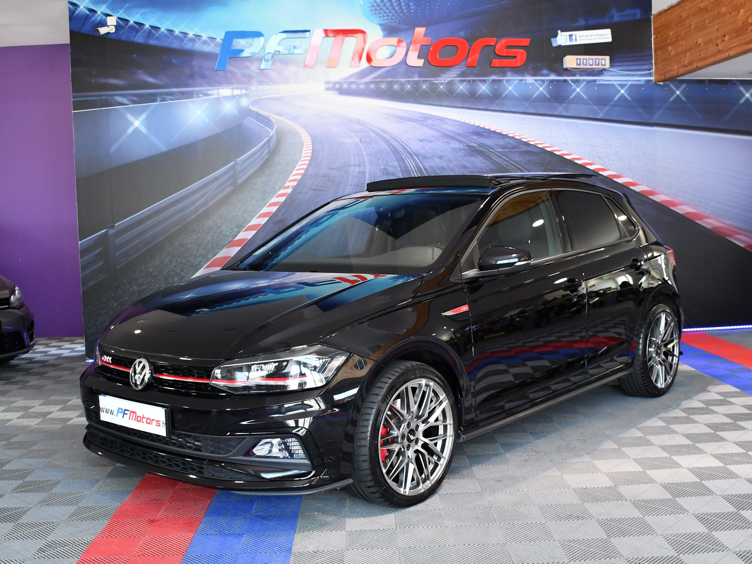 Volkswagen Polo GTI 2.0 TSI 200 DSG GPS App Connect Mode TO Virtual ACC  Keyless Sono Beats Caméra JA 18 - Pf Motors