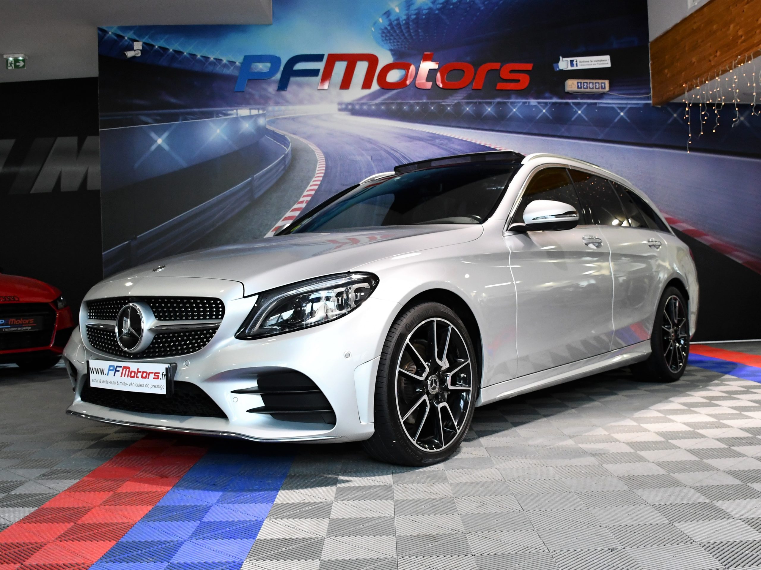 Palettes au volant Mercedes classe C 220 pack AMG