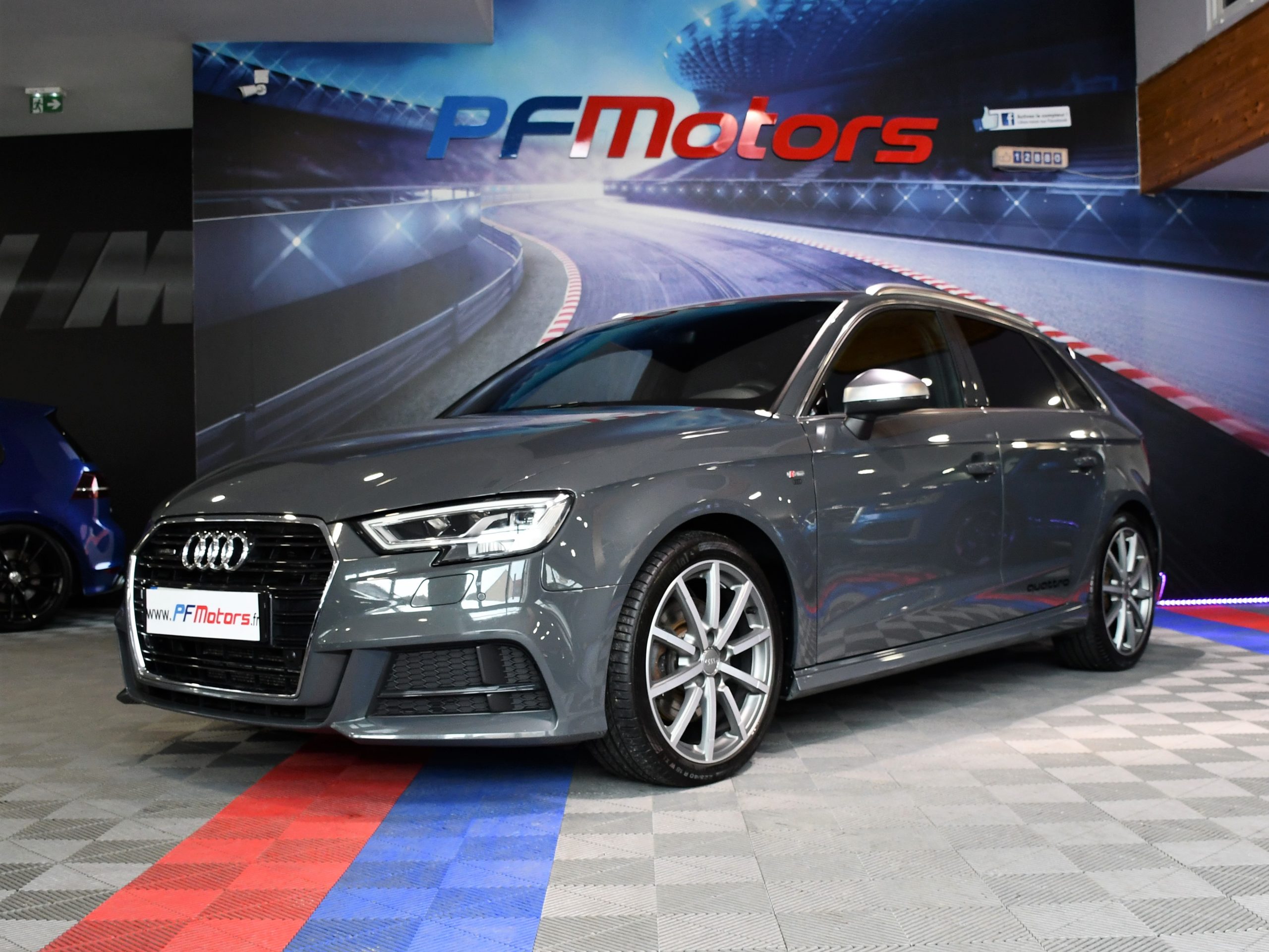 Audi A3 Sportback 2.0 TDI 184 S Line Plus Quattro  GPS/XENON/SEMI-CUIR/B&O/18 - JNS MOTORS