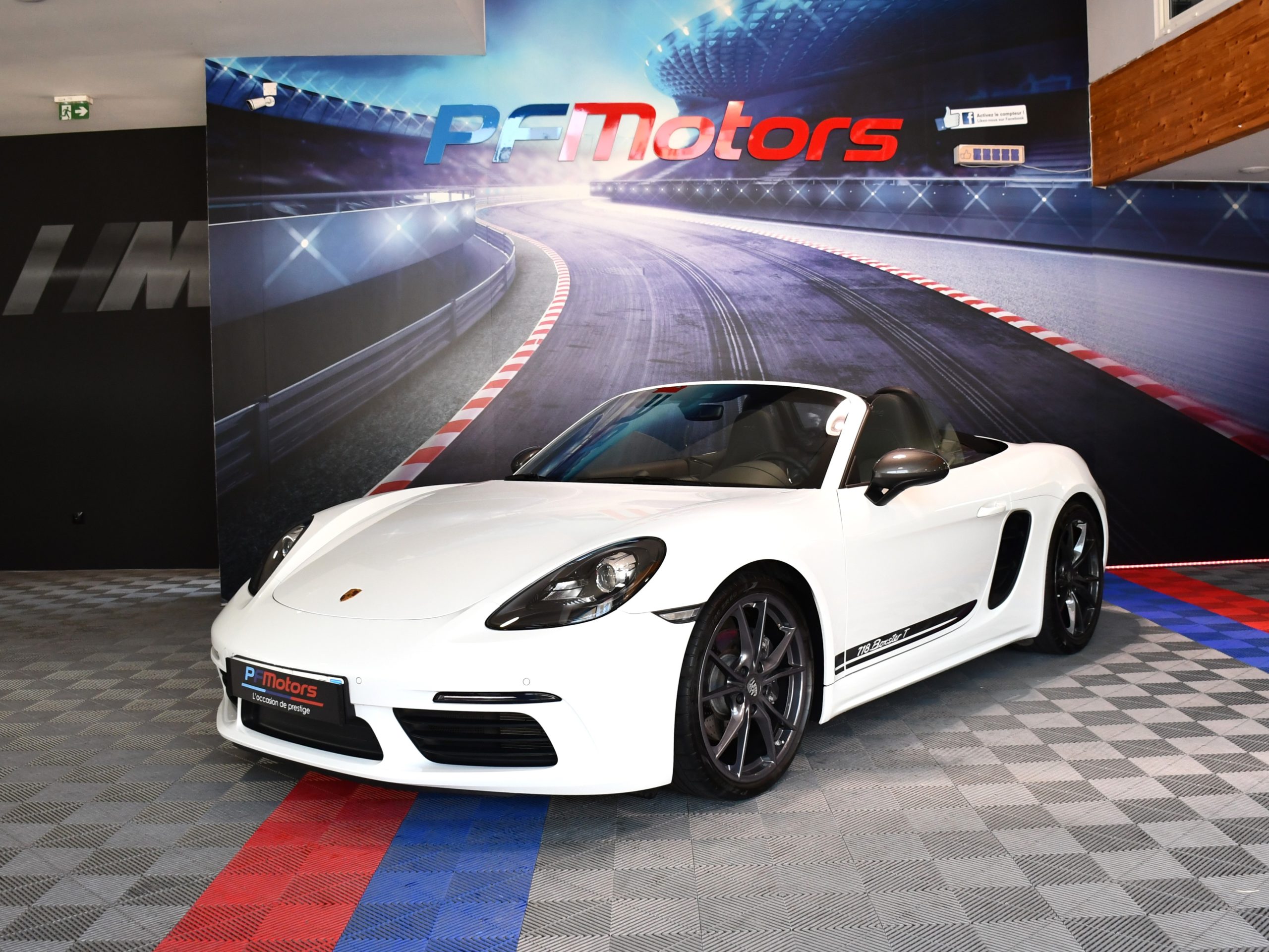 Porsche Boxster (981) 20 sièges sport PDK échappement sport