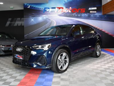 Audi Q3 Sportback S-Line Design Luxe 35 TFSI 150 S-Tronic GPS Virtual ACC Attelage Hayon LED Pré Sense Lane JA 19 Audi Sport