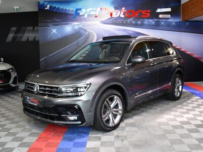 Volkswagen Tiguan R-Line Carat 2.0 TDI 150 DSG 4Motion GPS Virtual TO ACC Caméra Ergo Parc Assist Front Lane Side JA 19